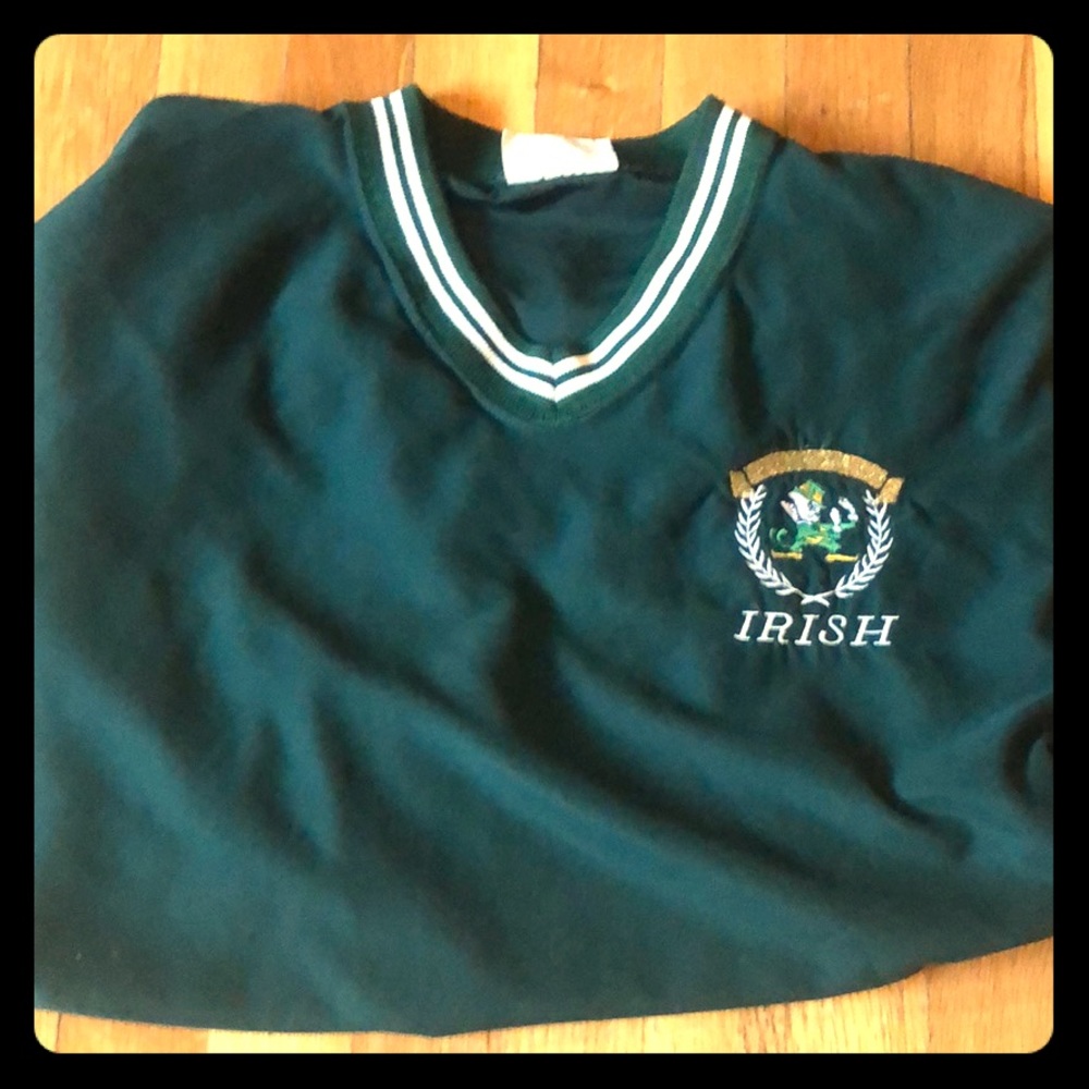 Notre dame fighting Irish windbreaker